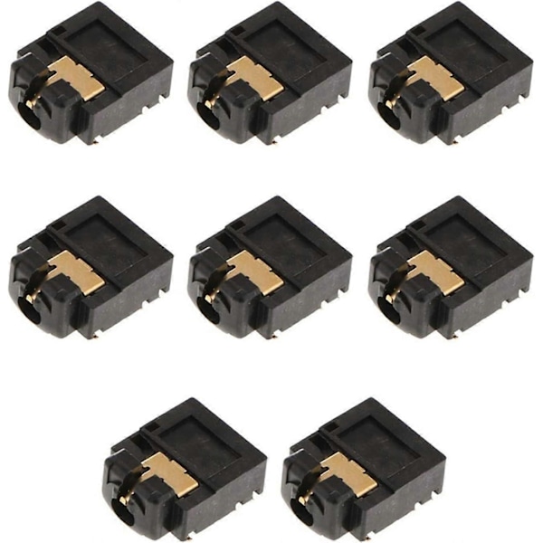 8 stk. Udskiftnings Headphone Jack Stik Port 3.5mm Headset Connector Port Socket til Xbox ONE S Trådløs Controller Model 1708 Udskiftning