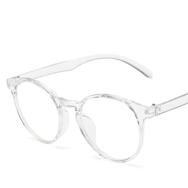 Ny version Rund ram Transparent Fräsch färg Retro Ljus