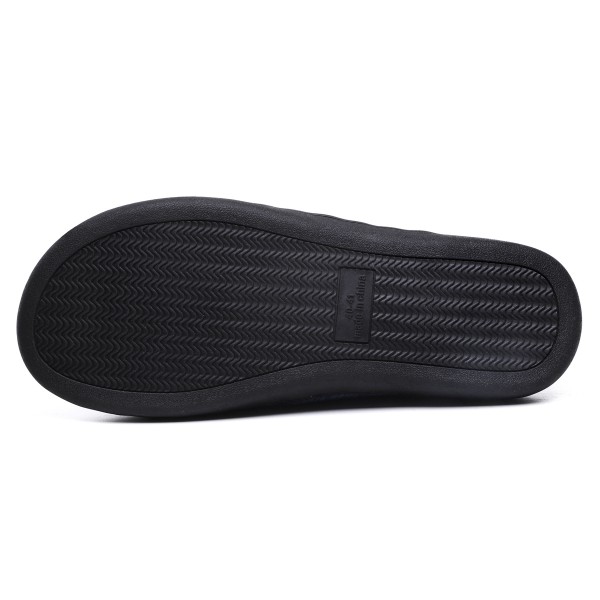 25cm - Grå - Kvinders hjemmesko Mænds hjemmesko Memory Foam Mænds