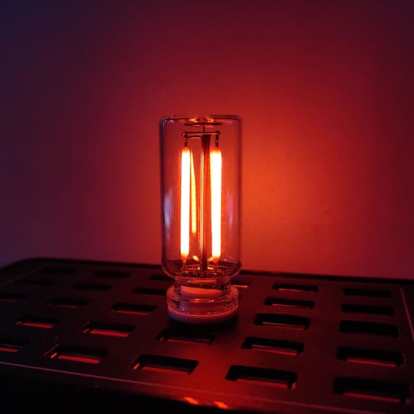 Bil USB Nattlys Dimbar Interiørbelysning Retro Mini Grensesnitt Rosa Pink 4 loading