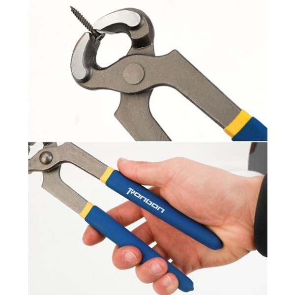 Hovslagareverktyg, Hovtrimmer, Get Hovsax, Nagelknipsare, Multifunktionell Hovtrimmer för Getter, Får, Gris, Nötkreatur, Hästar, 8 tum