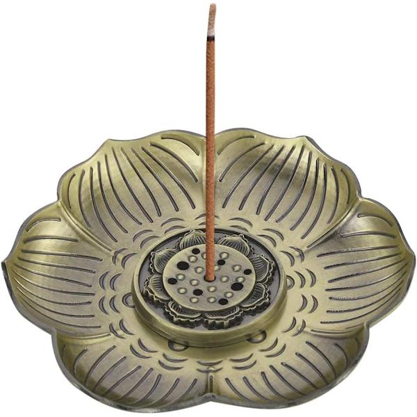 /#/Buddha suitsukkeenpidike suitsukkeenpidike messinki Lotus-tikut Vintage I/#/