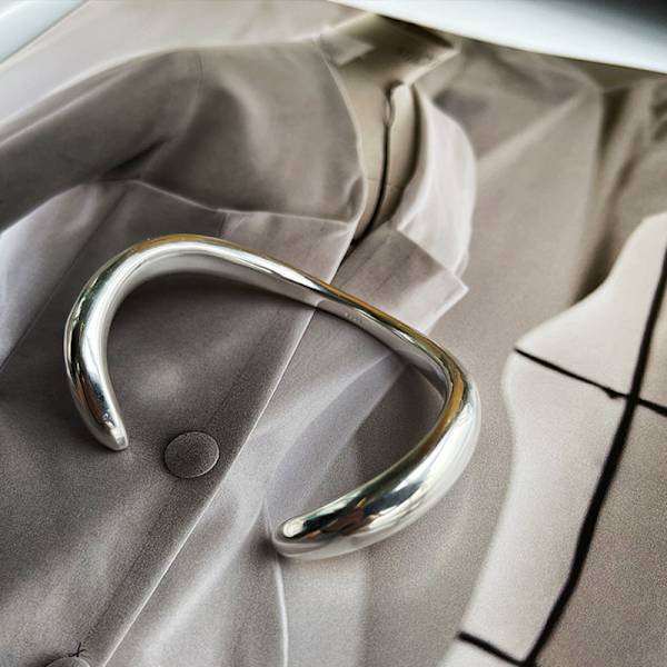 #Enkel bue armbånd, jentearmbånd, justerbar åpning#