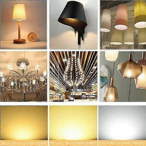 G9 LED-lamput, Lämmin Valkoinen 3000 K 5 W G9 LED-lamppu Vastaava 40 W Halogeeni Lamppu 380 Lumen; Ei Himmennettävissä, 10 kpl Pakkaus [Energiatehokkuusluokka A+]