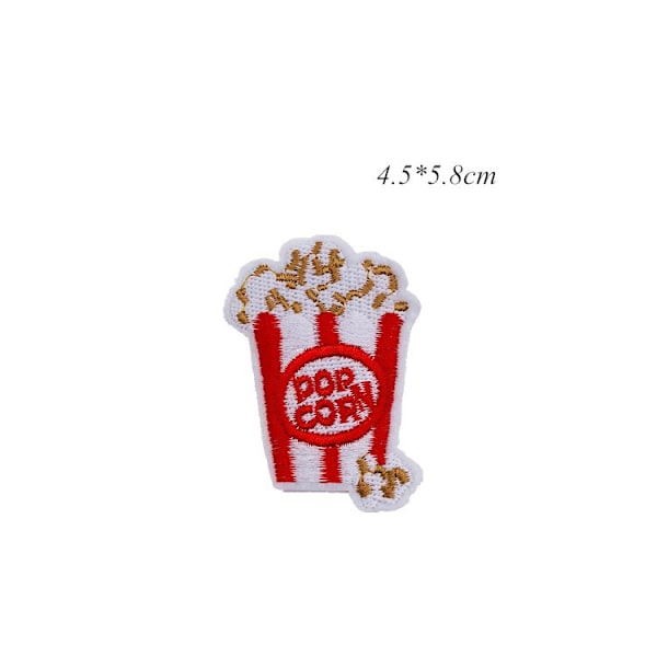 /#/24 stykker broderede stofpatches/#/