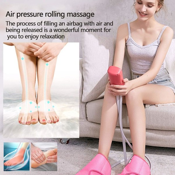 #(Rosa) Knäskada Spasmmassager Lindrar Ledvärk#