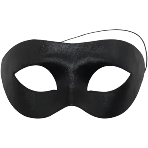 Maskerademaske Svart, Halloween Maskerademasker, Svart Mardi G