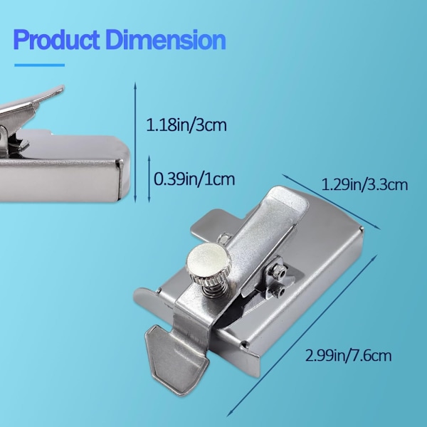 2 Universelle Magnetiske Sytilbehør til Symaskiner, Multifunksjonelle
