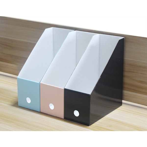 #3-pack A4 Dokumentmappar Solid Kartong Vit#
