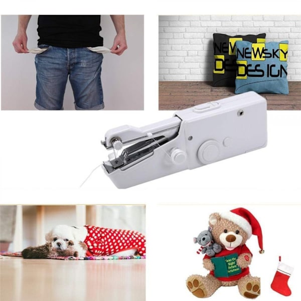#Handsydd Trådlös Syverktyg Mini Bärbar Symaskin#
