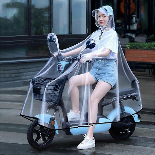 Regnkappa för användare av elscooter