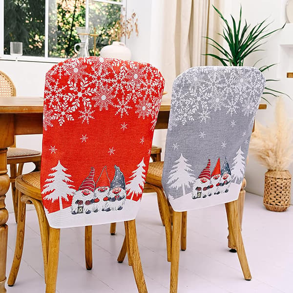 Julstolsöverdrag, 2-pack, Julstolsöverdrag Santa
