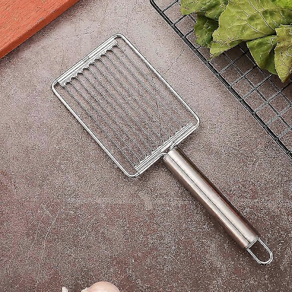 Kjøkkenskjærer i rustfritt stål for tomat/potet/egg