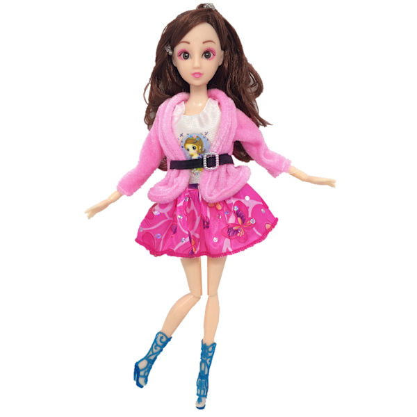 Barbie-muotiasu, 3 osaa, 3 nukken lisävarustetta, lapsille