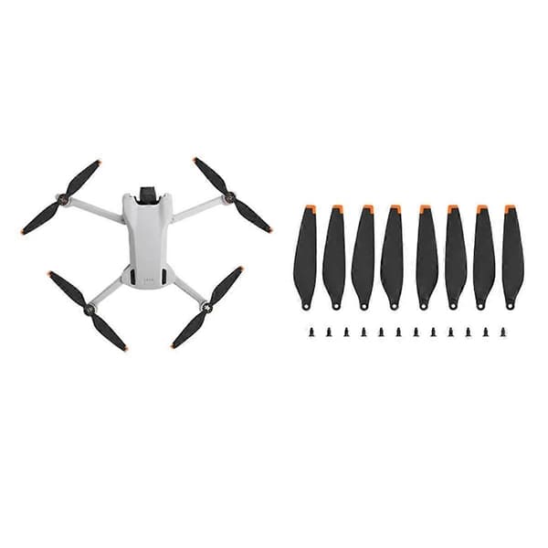 Til Mini 3 Pro Propel 6030F Blad Props Letvægts Vinge Drone Tilbehør Orange Kant Sort