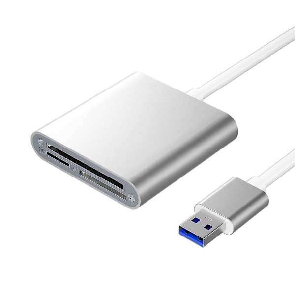 USB 3.0 til CF/SD/Storage Card 3-i-1 Kortlæser Plug-and-Play Højhastigheds Driverfri Flash Drive Disk Kortlæser Adapter