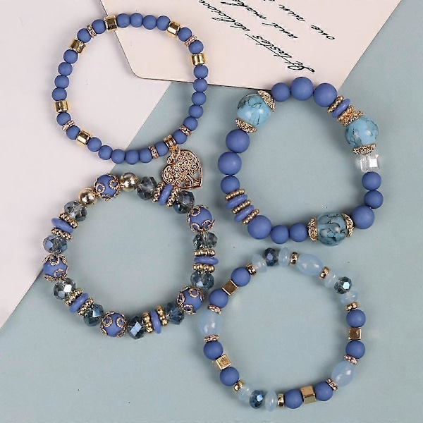 Armband - Fina smycken Vogue Bohemiskt Hjärta Hänge Armband med Tofs