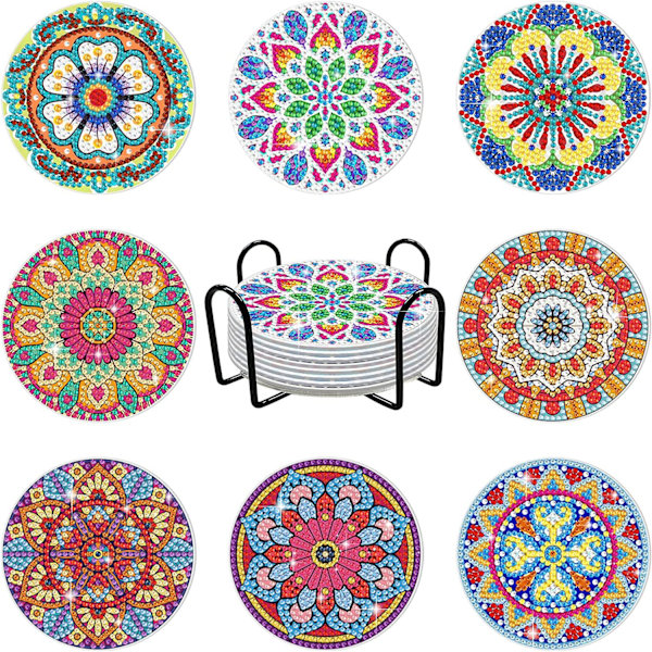 #Diamantmalet coaster placemat diy fuld af diamanter#