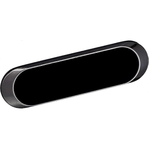 Magnetisk smartphonehållare - Roterbar bilinstrumentbräda mobiltelefonhållare Universal väggfäste magnet (Svart)