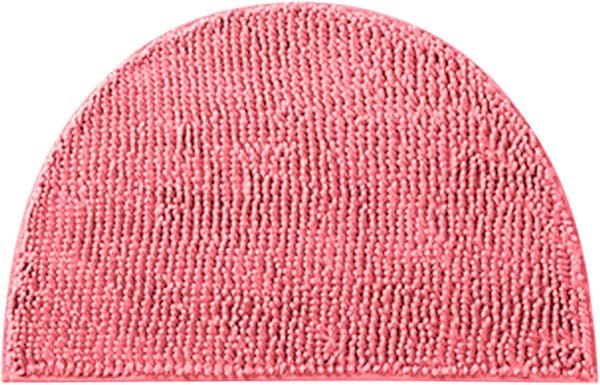 Halvmåne Indgangsdørmatte (Pink), Blød Absorberende Badeværelsesmatte A