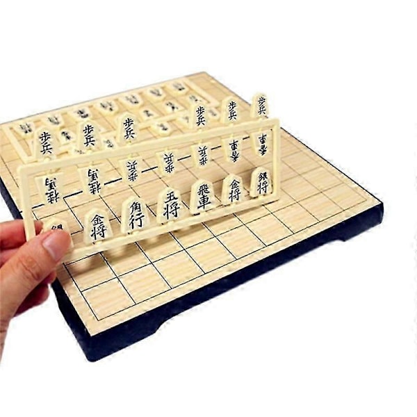 Vikbar Magnetisk Japansk Schack (Shogi) Brädspel - Resestrategiset för Vuxna & Barn