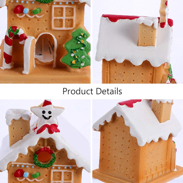 /#/Ljus jul pepparkakshus LED träbelyst jul/#/