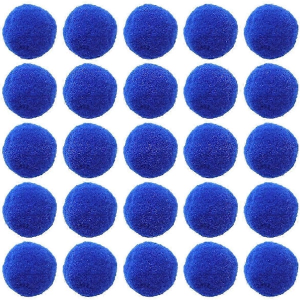 500 st Vita Pom Pom, Pompoms för Hantverk DIY Faux Päls Pom Pom Boll Tillbehör för Hattar Skor Halsdukar Väskor