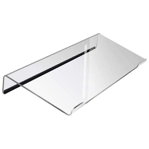 Vinklet Computer Tastaturholder Skridsikker Tastaturstativ Transparent Tastaturstøtteholder
