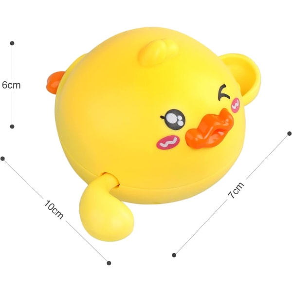 Badleksak för bebis, Uppdragna badleksaker för bebisbarn 1 2 3 år gammal, 3