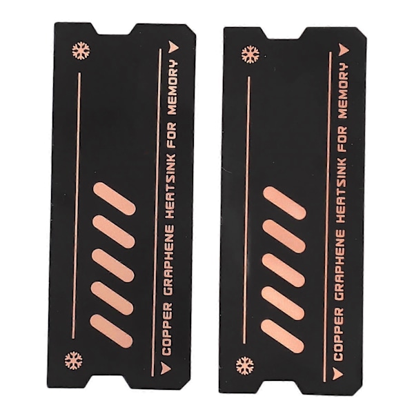 Laptop Hukommelseskøler Dobbeltlags Grafen Kobberfolie Random Access Memory Køler til DDR5 DDR4 DDR3 DDR2