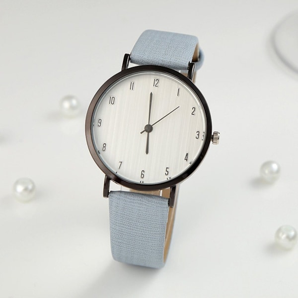 #Kvarts ur dameure faux læder analog ure kvarts vandtætte ure#
