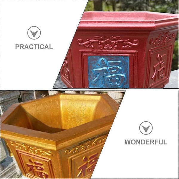 Plastform Hantverkstillverkning Form Epoxiform DIY Blomkruka Tillverkningsform för Hantverk