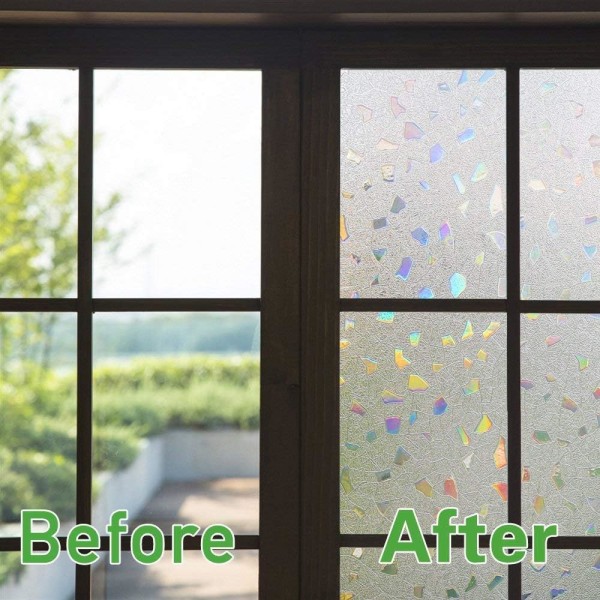 *3D Window Film Colorful Effect Window Film Blackout Window Film S*