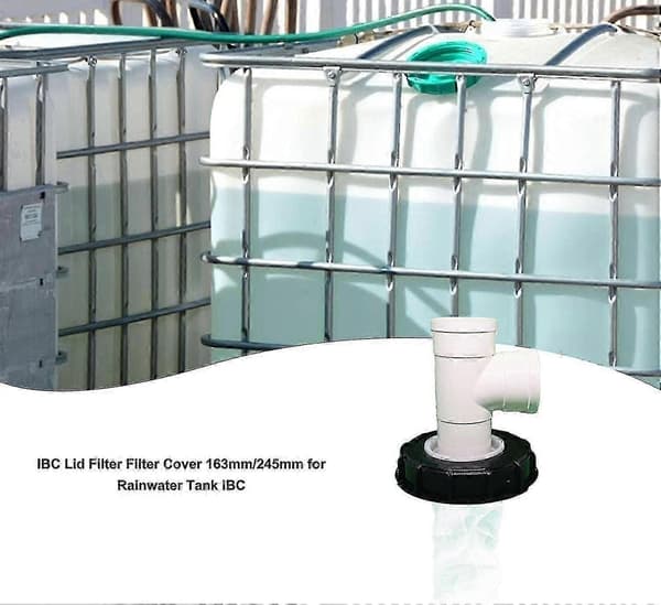Ibc Regnfilterdeksel, Vaskbart Nylon Ibc Filter, Ibc Lokkfilterdeksel 163mm/245mm Ibc Regnvannstank