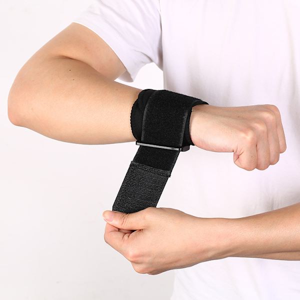 4 stycken elastiska handledsstöd, andningsbart band med stretch