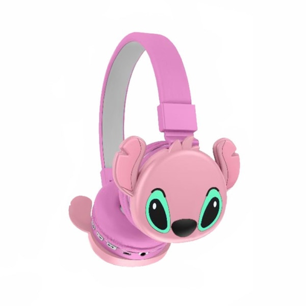 #Langattomat lasten kuulokkeet LED-valoilla, kissankorvilla ja mikrofonilla Bluetoothilla#