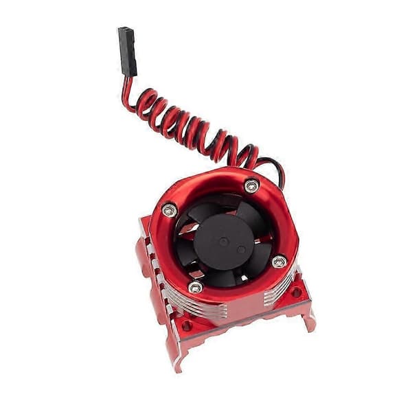 42mm Motorkøleventilator Køleplade med LED-lys til 1/10 E- E- Summit Arrma 1/8 Kraton Talion ,3