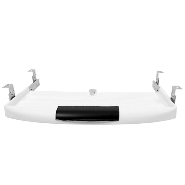 Tastaturbrett under skrivebord, uttrekkbart tastaturbrett med musebrett