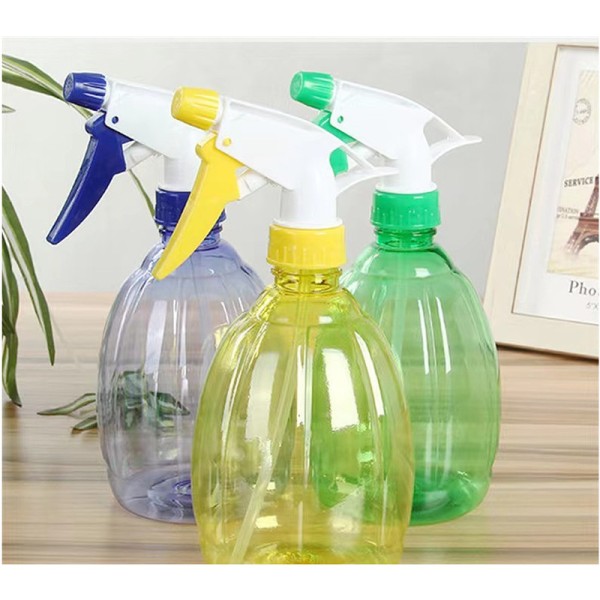 1x Grön Blomspruta Set - Plastväxtspruta - 500ML Liten