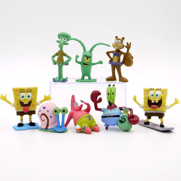 #8kpl Spongebob SquarePants PVC Patrick Star -hahmokoristeet#