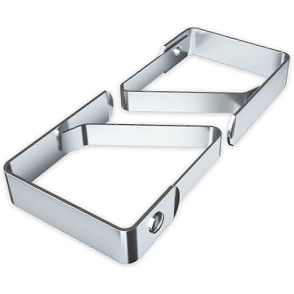 Bordsduksklämmor, 6-pack, Bordsduksklämmor i rostfritt stål, Bordsdukshållare (5,5 cm x 6-pack)
