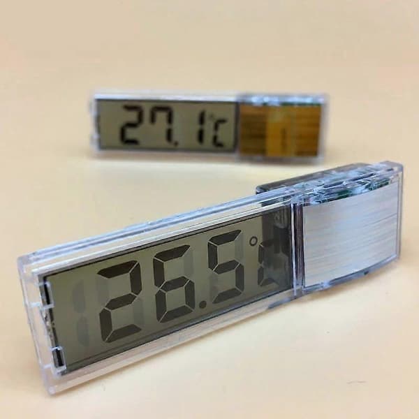 Biltermometer, Indvendigt Sugekoptermometer, Display Meter Termometer, til Biler Hjemmekontor