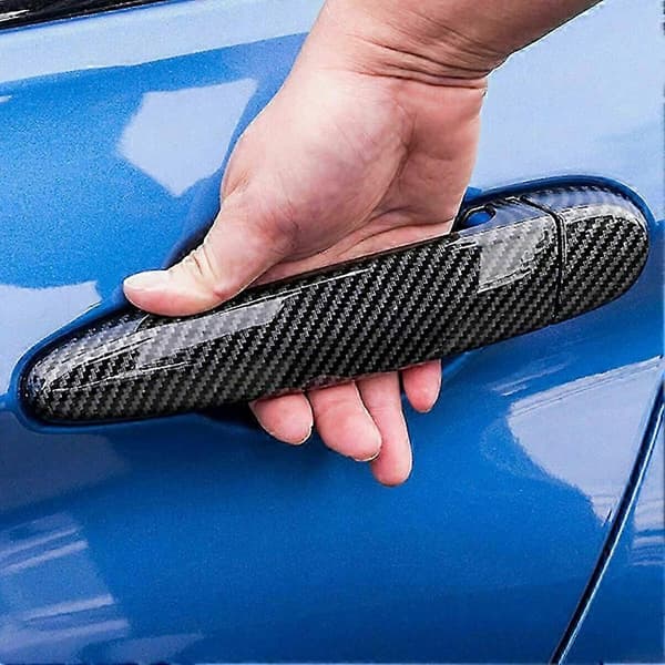 Karbonfiber Utvendig Dørhåndtak Deksel Trim for - 1 2 3 4 Serie E87 E90 E91 E92 E93 F30 X