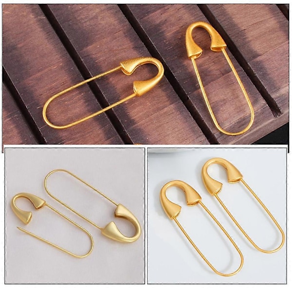 5 kpl Metalliset Rintaneulat DIY Metalliset Neulat Vaatteiden Neula Metallinen Rintaneula Korujen Valmistukseen