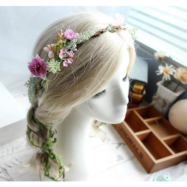 Krans Hodebånd Blomsterkrans Krone Hårkrans Hårkrans Flo