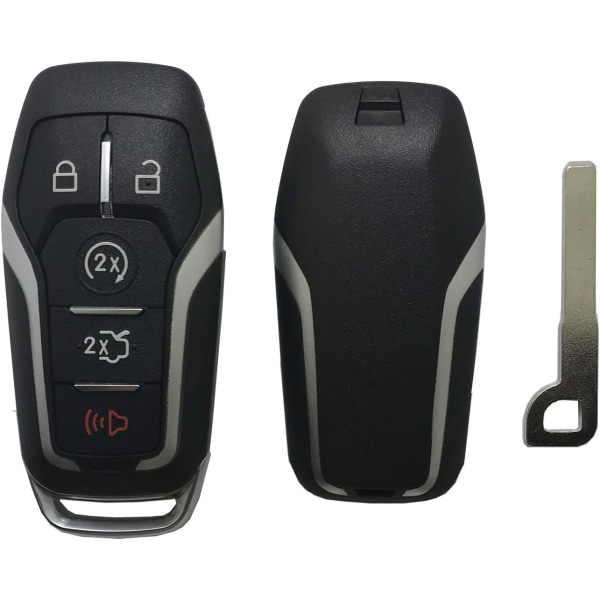 Smart Key Fob Shell Case Passer for Ford Fusion Mustang Explorer Ed