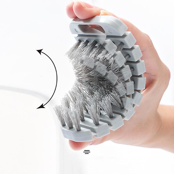 Frukt- och grönsaksborste - Flexibel böjbar borste - 2-pack