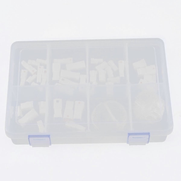 1 eske med 19 sett Automotive JST02R-JWPF-VSLE 2/3/4/6/8 Pin vanntett hann og hunn