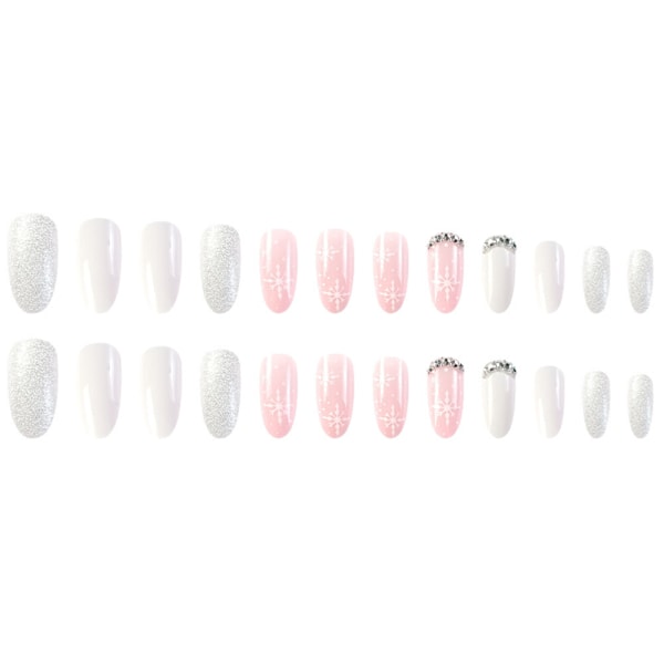 # Kunstige negle falske negle klistermærker manicure negle sæt #