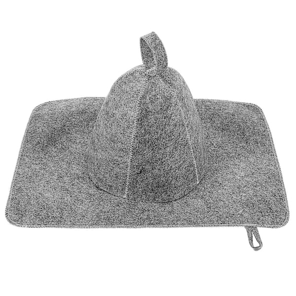 1 Set Vattenabsorberande Bastuhatt Återanvändbar Bastuhatt Kit Bastuhatt Stilfull Bastuhatt Pad Kit